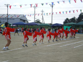 富士豊茂小学校　運動会