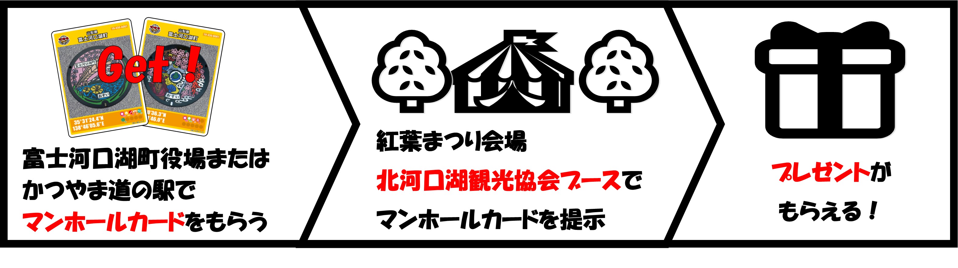 下水道広報】マンホールカード×観光キャンペーンについて | 富士河口湖